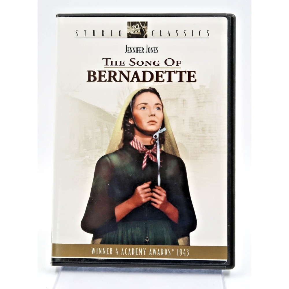 The Song of Bernadette (DVD, 2003, Studio Classics) Jennifer Jones, 1943 Film